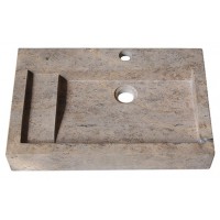 Chậu Rửa Mặt Lavabo Kanly MAR24V Đặt Bàn Đá Tự Nhiên