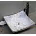 Chậu Rửa Mặt Lavabo Kanly MAR31V Đặt Bàn Đá Tự Nhiên 400x120 mm
