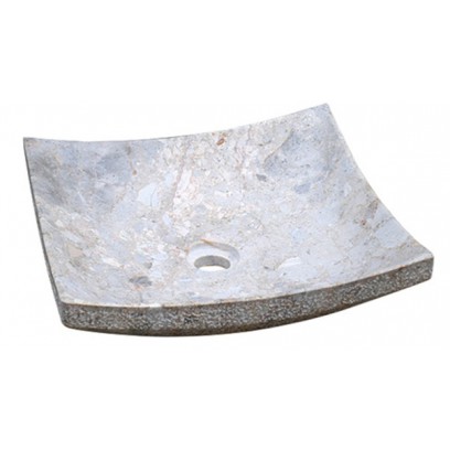 Chậu Rửa Mặt Lavabo Kanly MAR31V Đặt Bàn Đá Tự Nhiên 400x120 mm