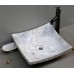 Chậu rửa mặt lavabo đá Kanly MAR31V vàng dăm kết