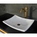Chậu lavabo đá Kanly MAR33V.01 marble tự nhiên