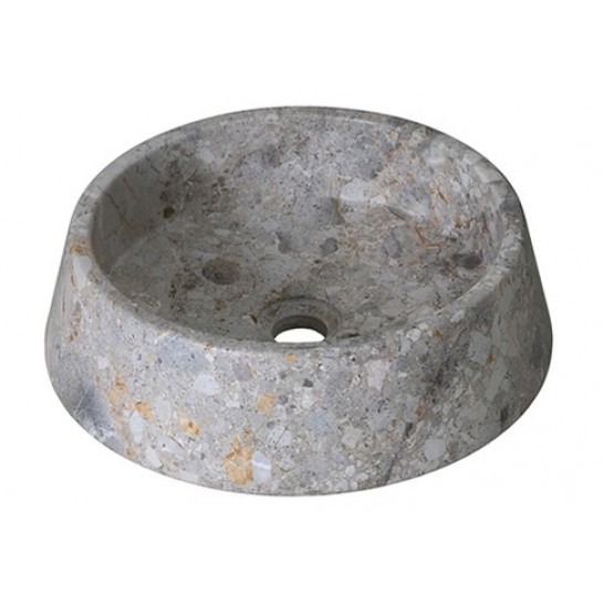 Chậu rửa mặt lavabo đá Kanly MAR41V marble vàng dăm