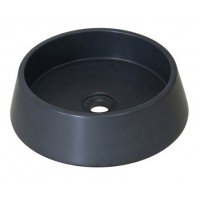 Chậu Rửa Mặt Lavabo Kanly MAR42V Đặt Bàn Đá Tự Nhiên Màu Đen 400x120 mm