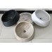 Chậu rửa mặt lavabo đá Kanly MAR42V marble đen bazan