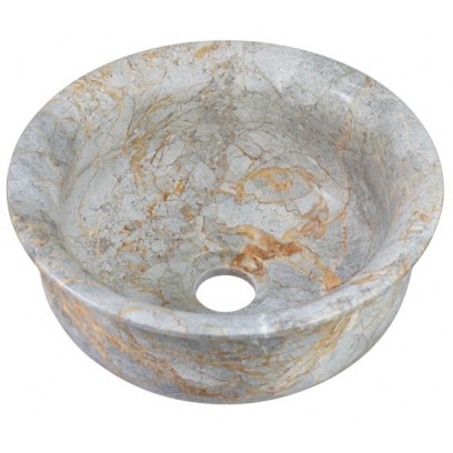 Chậu Rửa Mặt Lavabo Kanly MAR61V Đặt Bàn Đá Marble 300x130 mm
