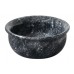 Chậu rửa mặt lavabo đá Kanly MAR62V marble đen có vân trắng