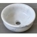 Chậu rửa mặt lavabo đá Kanly MAR63V marble trắng vân mây tự nhiên