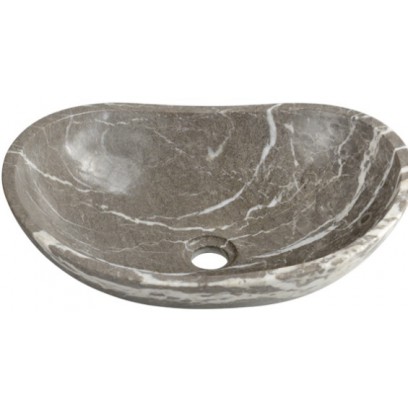 Chậu Rửa Mặt Lavabo Kanly MAR64N Đặt Bàn Đá Grey