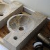 Chậu rửa mặt lavabo đá Kanly MAR6M4V vàng socola