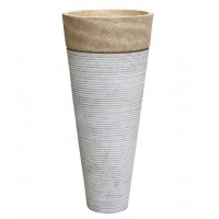 Chậu Rửa Mặt Lavabo Kanly MAR74 Đặt Sàn Đá Tự Nhiên