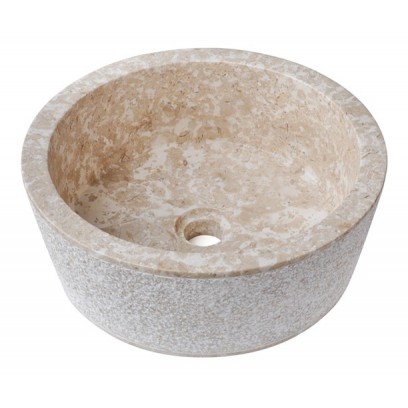 Chậu Rửa Mặt Lavabo Kanly MAR7E1I Đặt Bàn Đá Marble 400x150 mm Chậu Rửa Mặt Lavabo Kanly MAR7E1I Đặt Bàn Đá Marble 400x150 mm