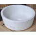 Chậu rửa mặt lavabo đá Kanly MAR7E3 trắng sữa