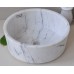 Chậu rửa mặt lavabo đá Kanly MAR7E3 trắng sữa