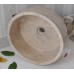 Chậu rửa mặt lavabo đá Kanly MAR7E4 vàng socola