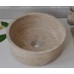Chậu rửa mặt lavabo đá Kanly MAR7E4 vàng socola