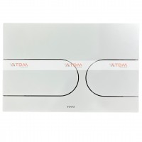Nắp Đậy Nút Nhấn Xả TOTO MB175M#W Màu Trắng