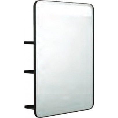 Gương LED Cotto MFL001 Viền Đen 600x800 mm