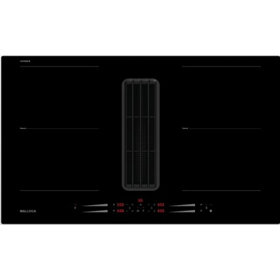 Bếp Từ Malloca HIH 860 FZ Kết Hợp Hút Mùi Âm Bàn 2 Vùng Nấu  - Tuấn Đức