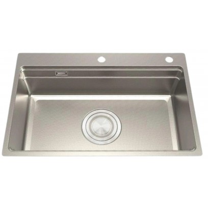 Chậu Rửa Chén Bát Malloca MS 7650 (MS7650) Linen Inox 304 1 Hộc Chậu Rửa Chén Bát Malloca MS 7650 (MS7650) Linen Inox 304 1 Hộc - Tuấn Đức