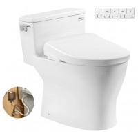 Bồn Cầu Điện Tử TOTO MS188VKW23/T53P100VR Nắp Washlet TCF47360GAA S7