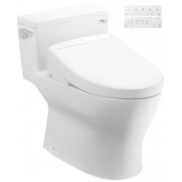 Bồn Cầu Điện Tử TOTO MS188VKW25/T53P100VR Nắp Washlet TCF34461GAA S5 Giấu Dây