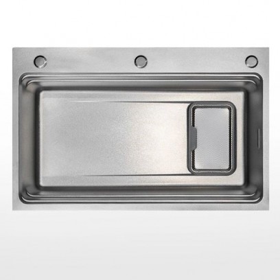 Chậu Rửa Chén Bát Malloca MS7750SI Inox 304 Màu Bạc 1 Hộc - Tuấn Đức