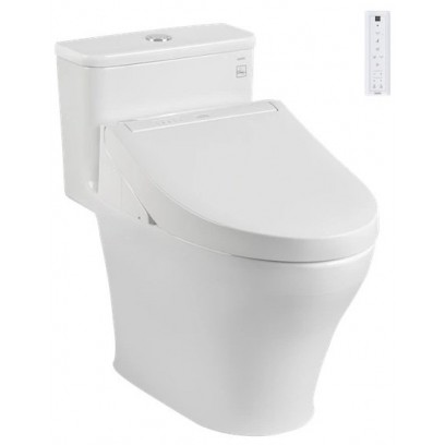 Bồn Cầu Điện Tử TOTO MS857CDW15 Nắp Rửa Washlet TCF24460AAA C5 Giấu Dây
