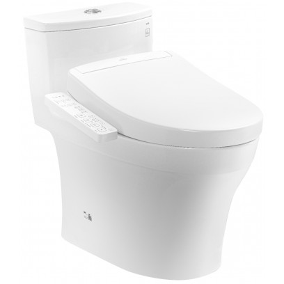 Bồn Cầu Điện Tử TOTO MS885CDW24#XW Nắp Rửa Washlet TCF33461GAA S2 Giấu Dây - Tuấn Đức