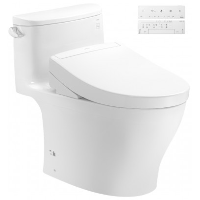 Bồn Cầu Điện Tử TOTO MS887CRW23 Nắp Rửa Washlet TCF47360GAA S7 Giấu Dây