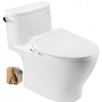Bồn Cầu TOTO MS887RE6#XW 1 Khối Nắp Cơ Ecowasher TCW11S
