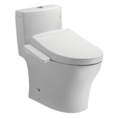 Bồn Cầu Điện Tử TOTO MS889CDRW24#XW Washlet Nắp TCF33461GAA Dòng S2 - Tuấn Đức