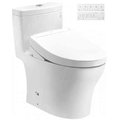 Bồn Cầu Điện Tử TOTO MS889CDRW25#XW Nắp TCF34461GAA Dòng S5