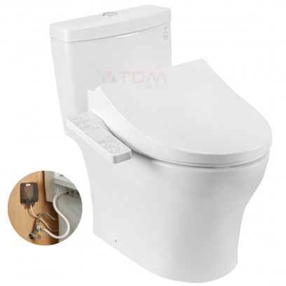 Bồn Cầu Điện Tử TOTO MS889DRW26#XW Washlet Nắp TCF23661GAA Dòng S1