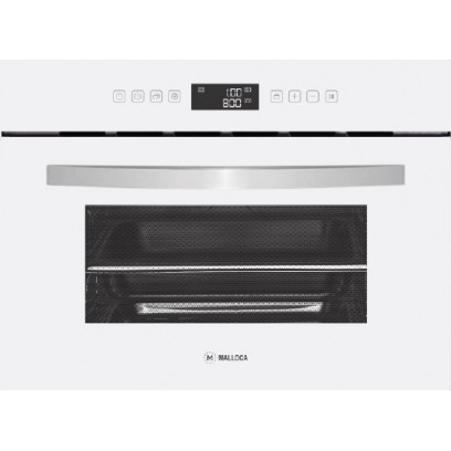 Lò Hấp Malloca MST35-IX03 Âm Tủ Kính Trắng 35L