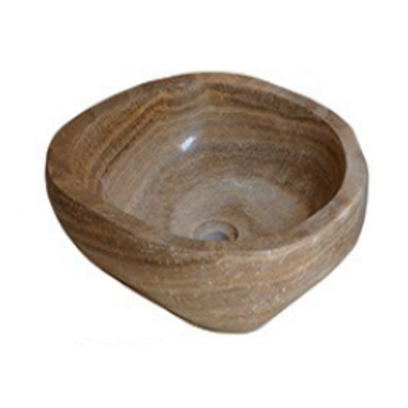 Chậu Lavabo Đá Kanly ONY59I Tự Nhiên Nâu