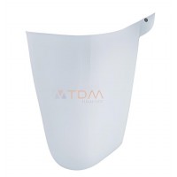 Chân Ngắn Lavabo Caesar P2443 Treo Tường