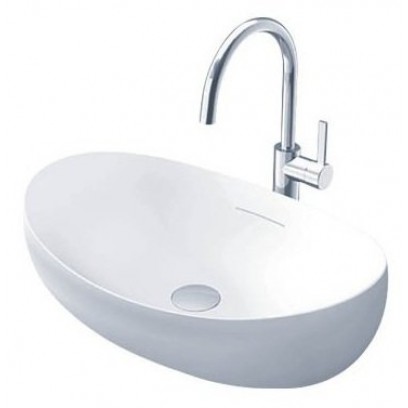 Chậu Rửa Mặt Lavabo TOTO PJS01WE Đặt Bàn Chậu Rửa Lavabo