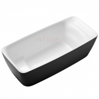 Bồn Tắm TOTO PJY1724WPWEN#TBL+TVBF412 1.7M Màu Đen Đặt Sàn