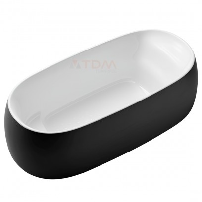 Bồn Tắm TOTO PJY1744WPWEN#TBL+TVBF412 Màu Đen Đặt Sàn 1.7 Mét