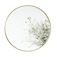 Gương Soi Tròn Kanly PK11.01 Khung Bằng Đồng Treo Tường