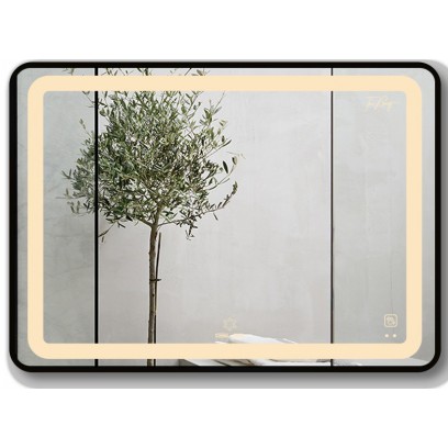 Gương Led GLS Q21R65 Dòng Q Ánh Sáng Trong 80x60 cm