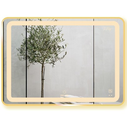 Gương Led GLS Q22R65 Dòng Q Ánh Sáng Trong 80x60 cm