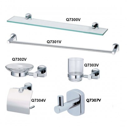 Bộ Phụ Kiện Caesar Q7300-A6 6 Món Inox 304 - Tuấn Đức