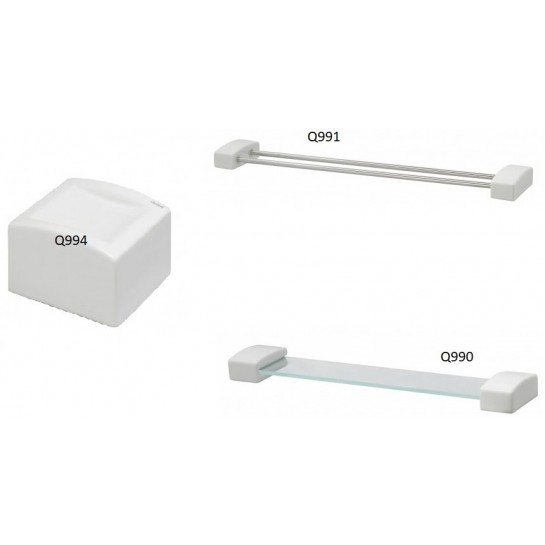 Bộ Phụ Kiện 3 Món Sứ Caesar Q990 + Q991 + Q994 Phòng Tắm