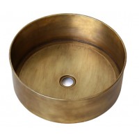Chậu Lavabo Kanly RSC601 Đặt Bàn Đồng Thau Kiểu Cổ Tròn