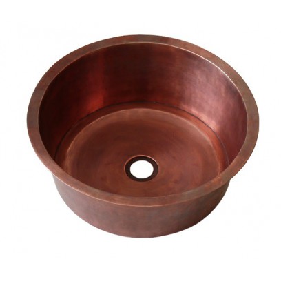 Chậu Lavabo Kanly RSC603V Đặt Bàn Đồng Thau Gò Thủ Công Giả Cổ 440x200 mm