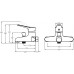 Vòi sen tắm CAESAR S333C tay 1 chế độ nóng lạnh tắm đứng - Tuấn Đức