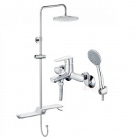 Bộ Vòi Sen Cây Caesar S383C/BS126 Nóng Lạnh