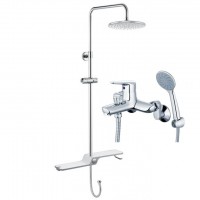 Bộ Vòi Sen Cây Caesar S383C/BS126 Nóng Lạnh