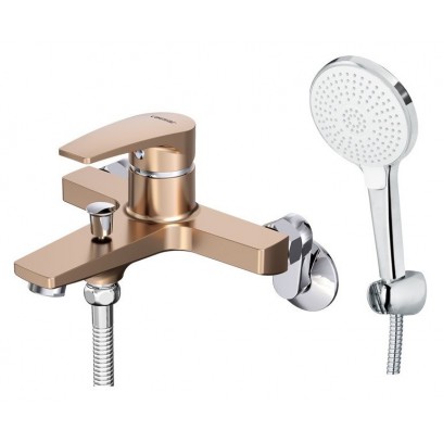 Vòi Sen CAESAR S393CG Màu Nâu Đồng Tay Sen Massage